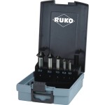 RUKO ULTIMATECUT 102791EPRO sada kužeľových záhlbníkov 5-dielna 6.3 mm, 10.4 mm, 16.5 mm, 20.5 mm, 25 mm HSS 1 ks; 102791EPRO