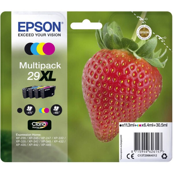 Epson Toner C13T29964012, T29XL (CMYK)