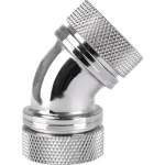 Thermaltake Pacific G1/4 PETG Tube 45-Degree Dual Compression Adapter strieborná (CL-W098-CA00SL-A)