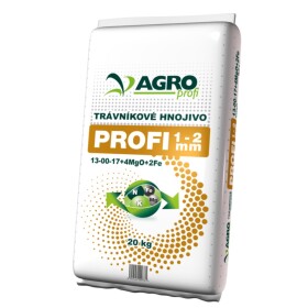 AGRO PROFI Trávnikové hnojivo mini 13-00-17+4MgO+2Fe 20 kg