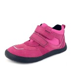 Dievčenské celoročné barefoot topánky Protetika BANET FUXIA - 32