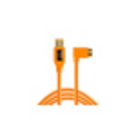 Tether Tools USB kábel USB-A zástrčka, USB Micro-B 3.0 zástrčka 4.60 m oranžová 90 ° Zatočený doprava CU61RT15-ORG; CU61RT15-ORG