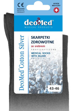 Ponožky DEOMED COTTON SILVER JEANS 35-38