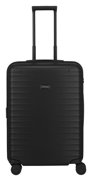 Stredný škrupinový kufor Titan Upgrade M Nightshade black