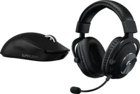 Logitech G PRO X SuperLight 2 + G PRO X čierna / Herná sada / Bezdrôtová myš + slúchadlá