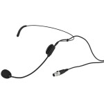 Monacor HSE-72 headset rečnícky mikrofón Druh prenosu:káblový vr. ochrany proti vetru; HSE-72