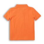 Tričko chlapčenské Polo s krátkym rukávom, Minoti, 1POLO 6, oranžová - 74/80 | 9-12m