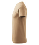 Ťažké nové tričko unisex pieskové S