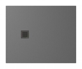 POLYSAN - TRENECA sprchová vanička z liateho mramoru s možnosťou úpravy rozmeru 110x90cm, sivá matná 84314.31