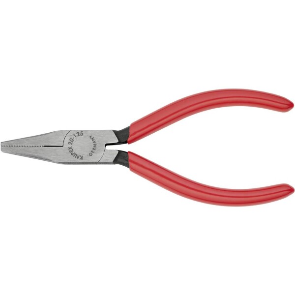 Knipex 20 01 125 pre elektroniku a jemnú mechaniku ploché kliešte rovné 125 mm; 20 01 125