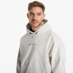Mikina Nike Tech Men's Dri-FIT Shori Knit Pullover Hoodie Light Bone/ Black S