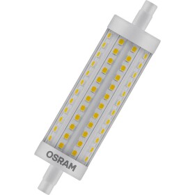 OSRAM HOMELIGHTING 4058075432673 LED En.trieda 2021 E (A - G) R7s valcovitý tvar 16 W = 125 W teplá biela (Ø x d) 29 mm x 118 mm 1 ks; 4058075432673