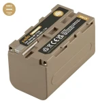 JUPIO NP-F750 ULTRA C / Batéria pre foto / 6700mAh / USB-C nabíjanie / Sony NP-F750, NP-F730 (VSO0302)