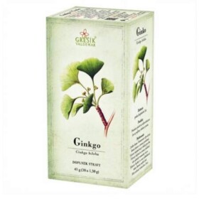 GREŠÍK Ginko bylinný čaj 30 x 1,5 g