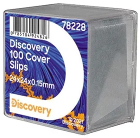 Discovery 100 Cover Slips / Krycie sklíčka k mikroskopu / 100 ks (78228)