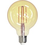 Müller-Licht 401078 LED En.trieda 2021 F (A - G) E27 guľatý tvar 9 W = 63 W teplá biela (Ø x v) 95 mm x 140 mm 1 ks; 401078