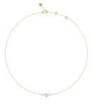 Guess Elegantný pozlátený náhrdelník Tiny Pearly JUBN05519JWYGT/U