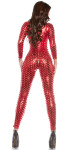 Sexy KouCla wetlook catsuit with two way zip Einheitsgroesse