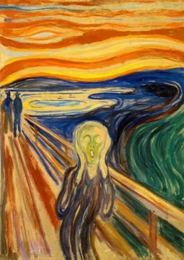 ENJOY Puzzle Edvard Munch: Výkrik