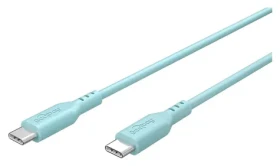Goobay Silicone tyrkysová / dátový kábel / USB-C / 1,5 m (77744)