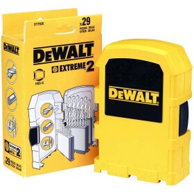 DEWALT DT7926-XJ sada špirálových vrtákov do kovu, 29-dielna, 29 ks; DT7926-XJ