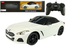 Mamido Elektrické autíčko R/C BMW Z4 Roadster Rastar 1:24 Biele