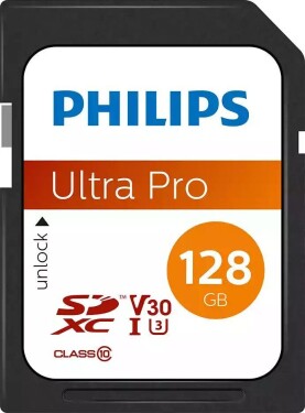 Philips Ultra Pro SDXC 128 GB Class 10 UHS-I/U3 V30 (FM12SD65B/00)