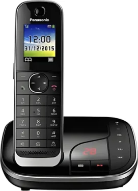 Panasonic stolný telefón čierna / Telefón / analógový / jednolinkový (KX-TGJ320GB)