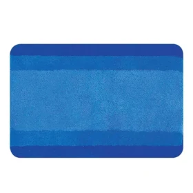 Spirella BALANCE kúpeľňová predložka 60 x 90 cm modrá / polyester / protišmyková (7610583092076)