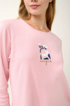 Vamp - Pyžamový komplet s potlačou Country Calico 21407 - Vamp pink blush M