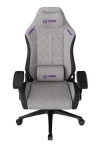 LORGAR CHA41 šedá / Herná stolička / ergonomická / prešívaná látka odolná škvrnám (LRG-CHA41-GY)