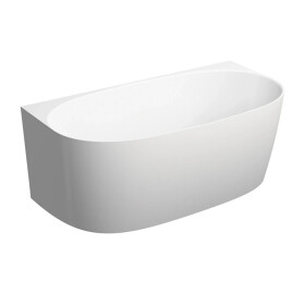 OMNIRES - VALENCIA M+ nástenná vaňa, 148 x 77 cm, lesklá biela VALENCIA148WPBP