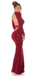 Sexy Red-Carpet KouCla Neck Evening Gown WOW! blackgold S