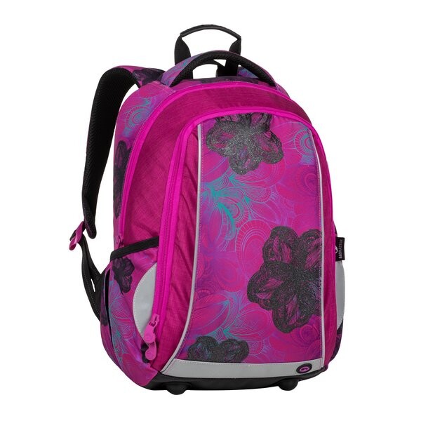 Školský batoh Bagmaster Mark 20 A Pink/blue/turquoise
