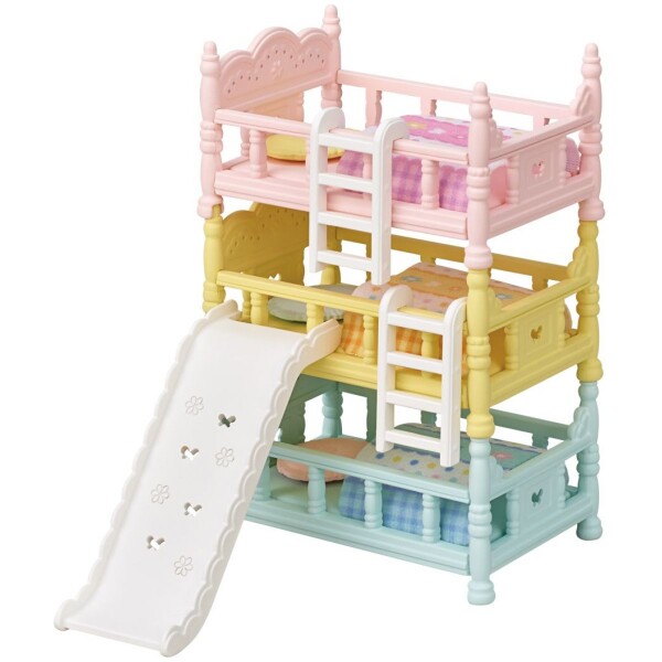 Sylvanian Families Nábytok Trojposchodová posteľ