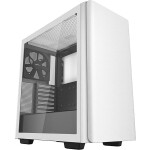 DEEPCOOL CK500 biela / E-ATX / 2xUSB 3.0 + 1xUSB-C / 2x140 mm / bez zdroja / priehľadná bočnica (R-CK500-WHNNE2-G-1)