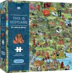 GIBSONS Puzzle Toto je Škótsko