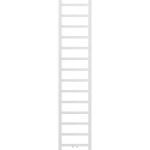 MEXEN - Bolt vykurovací rebrík/radiátor 1800 x 400 mm, 406 W, biela W126-1800-400-00-20