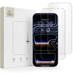 Tech-Protect Glass Fit+ / Ochranné sklo / Apple iPhone 16 Pre Max/17 Pre Max / 2 ks / číre