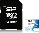 Silicon Power Superior Pro Colorful MicroSDXC 64 GB Class 10 UHS-I/U3 A1 V30 (SP064GBSTXDU3V20AB)