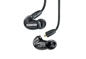 Shure AONIC 215 čierna / Slúchadlá do uší / štúdio / 3.5 mm / kábel 1.27 m (010-21-129)