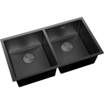 MEXEN - Binox oceľový drez 2-bowl 800 x 450 mm, čierna HC 6421802000-70HC