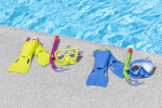 Bestway Potápačská súprava Blue Mask, Plutvy, Bestway Tube 25039
