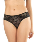 Tanga Mefemi Desire S-XL černo-béžová XL