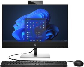 HP Pro 440 G9 AIO All-in-One - i3-12100T, 8GB, 256GB SSD, 23.8 FHD IPS Non-Touch AG, Height Adjustable, USB mouse & keyboard, webcam & dual microphones, no speakers, Win 11 Pro, 1 years