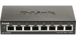 D-Link DGS-1100-08V2 / Switch / 8x Gigabit RJ45 / SMART managed / fanless (DGS-1100-08V2/E)