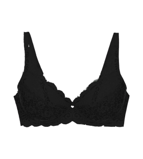 Dámska podprsenka Amourette W - BLACK - čierna 0004 - TRIUMPH BLACK 80D