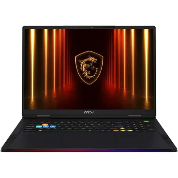 MSI Raider 18 HX AI A2XWIG-042CZ čierna / 18" UHD + / Intel Core Ultra 9 285HX / 64GB / 4TB SSD / RTX 5080 16GB / W11H (9S7-182462-042)
