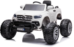 Mamido Detské elektrické autíčko Mercedes X 350d 4Matic 4x4 biele
