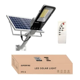 Superfire FF5-E solárna lampa na stenu / 897W / 2000lm / 20000mAh (FF5-E)